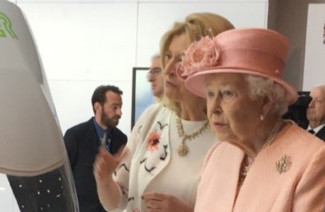 Queen Visits Clarke Energy During IFB2016