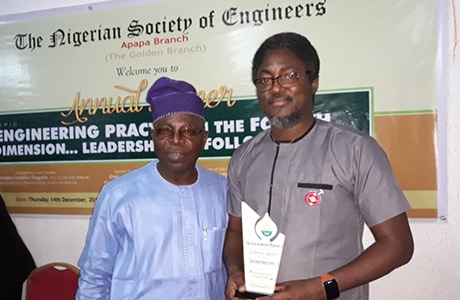 Award For Contribution To Growth In Engineering, Nigeria