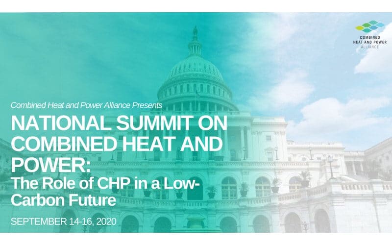 En anglais: CHPA National Summit on Combined Heat and Power