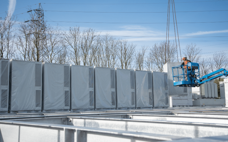 In engleza: Battery Storage Project Update: Field Site in Newport