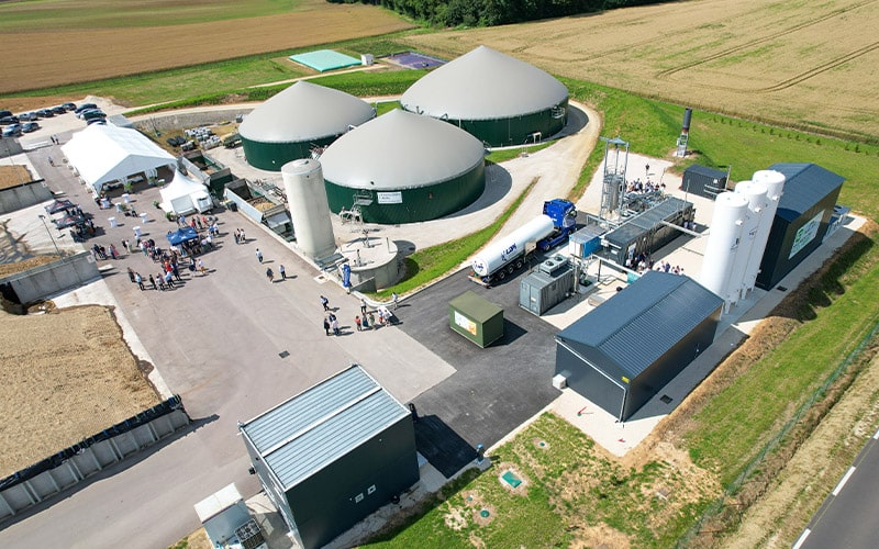 In Engleza: MD Biogaz Inaugurates Innovative CO2 Liquefaction Unit in France