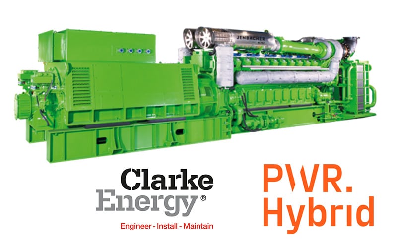 En anglais: Clarke Energy Supplies J620 Gas Engine Generators for PWR Hybrid to Power Mt Magnet Gold Mine