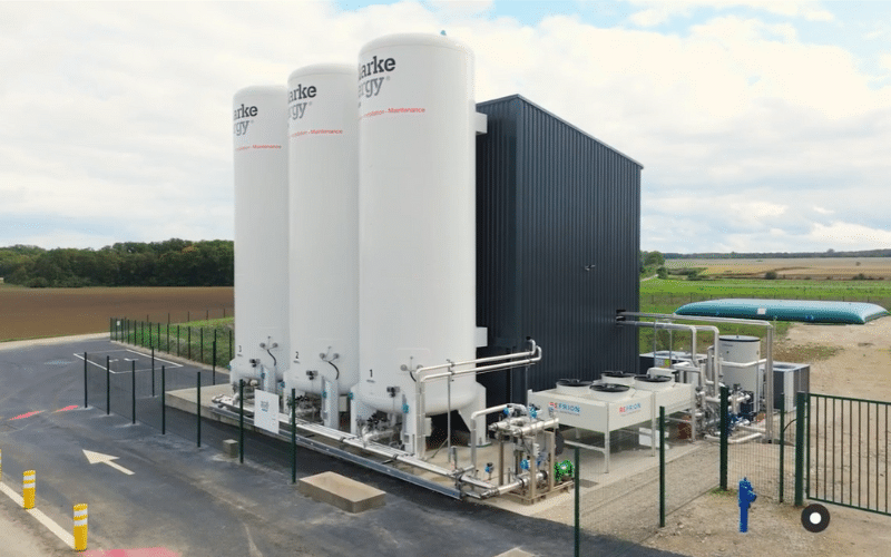 In engleza: Inauguration of the Biogenic CO2 Recovery Project at Méthatoul, France