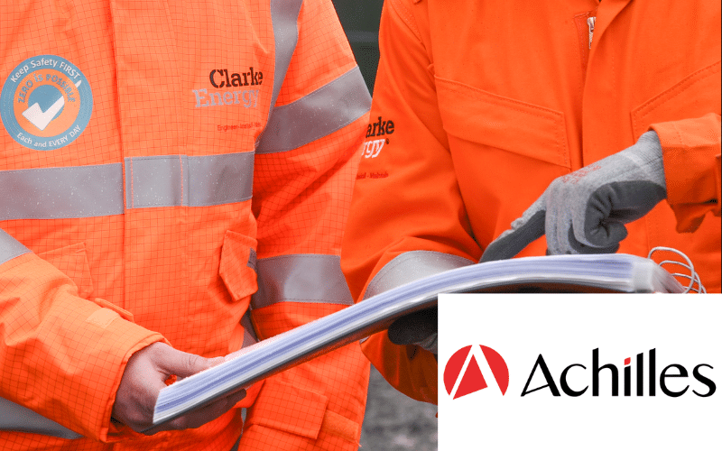 Clarke Energy Achieves 100% in Achilles Audit Again